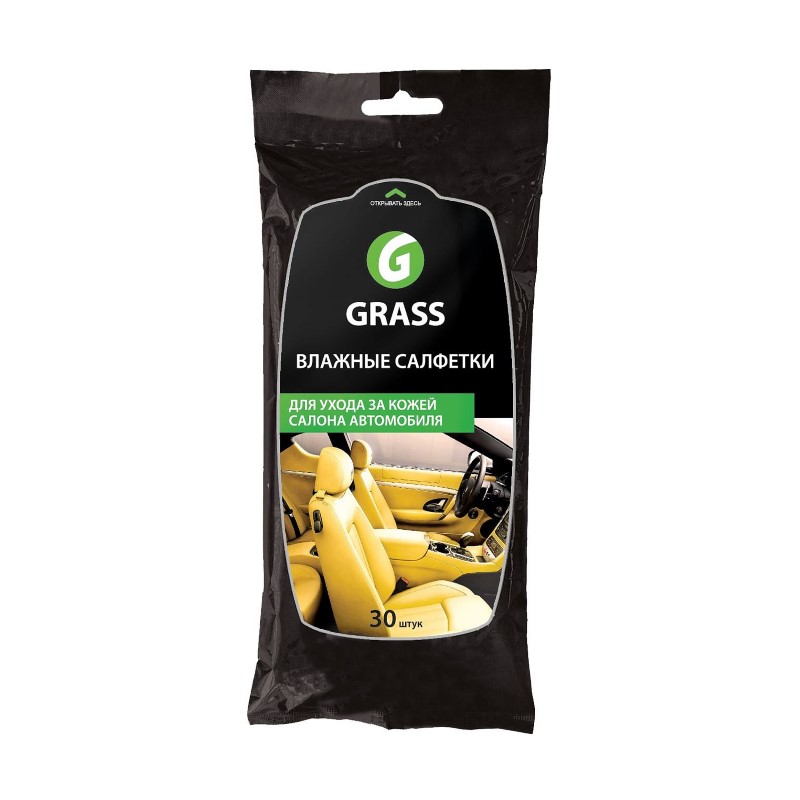 Салфетка влажная для кожаного салона