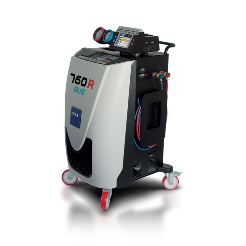 Автоматическая установка для заправки кондиционеров грузовых авто, автобусов KONFORT 760R BUS RID 