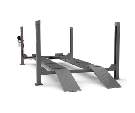 Подъемник 4-х стоечный гидравлический 5,5 тонн с пн.траверсой 380В TLT-455WFG (серый) GL01940-G