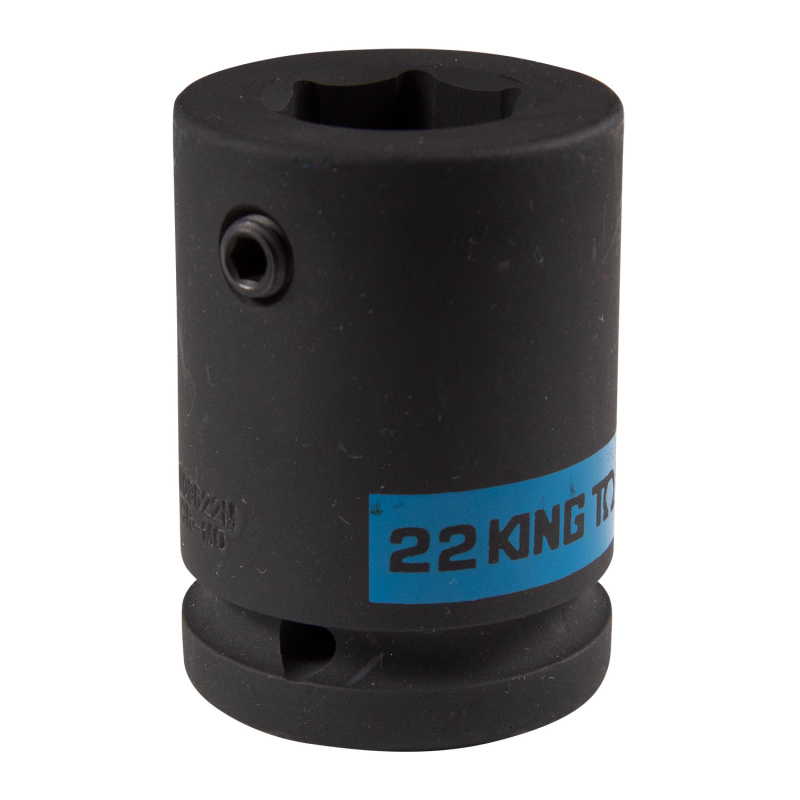 KING TONY Переходник ударный 3/4">22 мм, с винтовым фиксатором 609622M