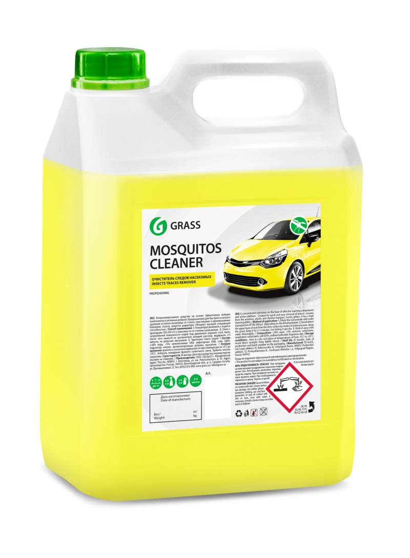 Средство по уходу за автомобилями "Mosquitos Cleaner" (канистра 5 кг)