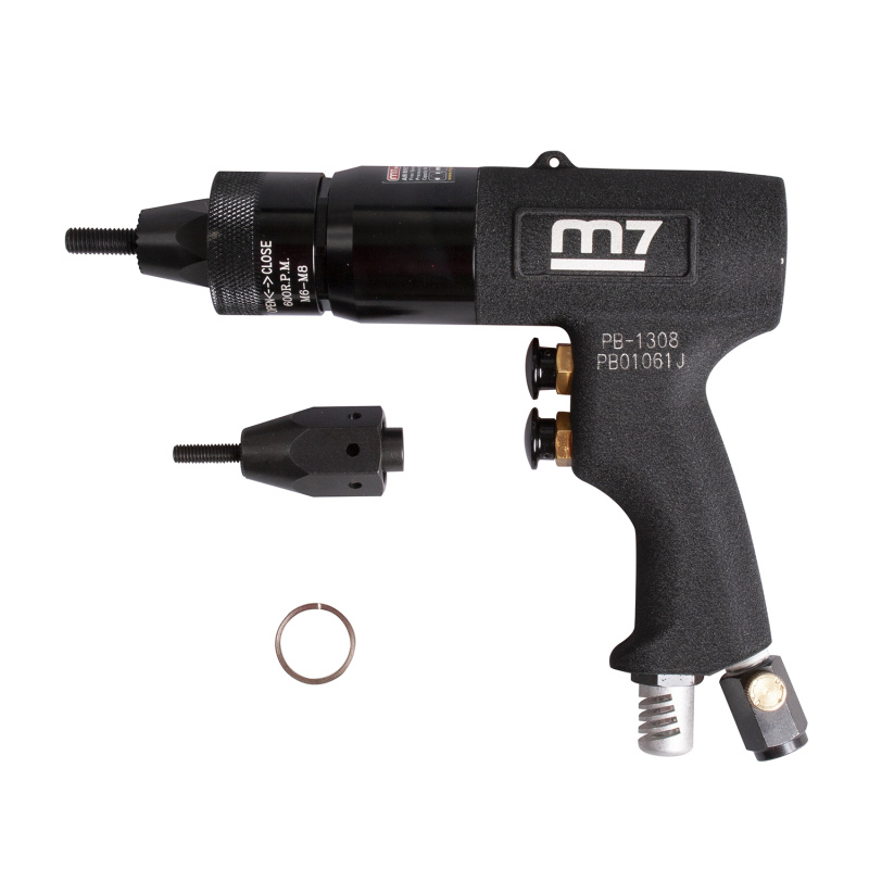 MIGHTY SEVEN Пневматический заклепочник для резьбовых заклепок М6 - М8 PB-1308