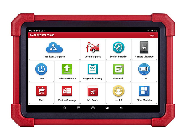 Сканер диагностический Launch X-431 PRO3 Full v. 5.0, DoIP (Version 2022), для легк. и груз. авто