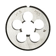Плашка метрич. № 21 ПрофОснастка Эксперт M4 x 0,7 Р6М5 (HSS M2) правая пласт. бокс